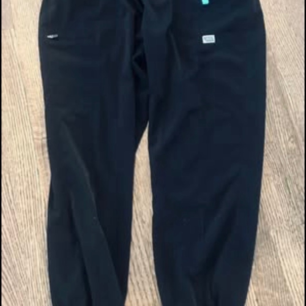Black scrub Jogger Pants